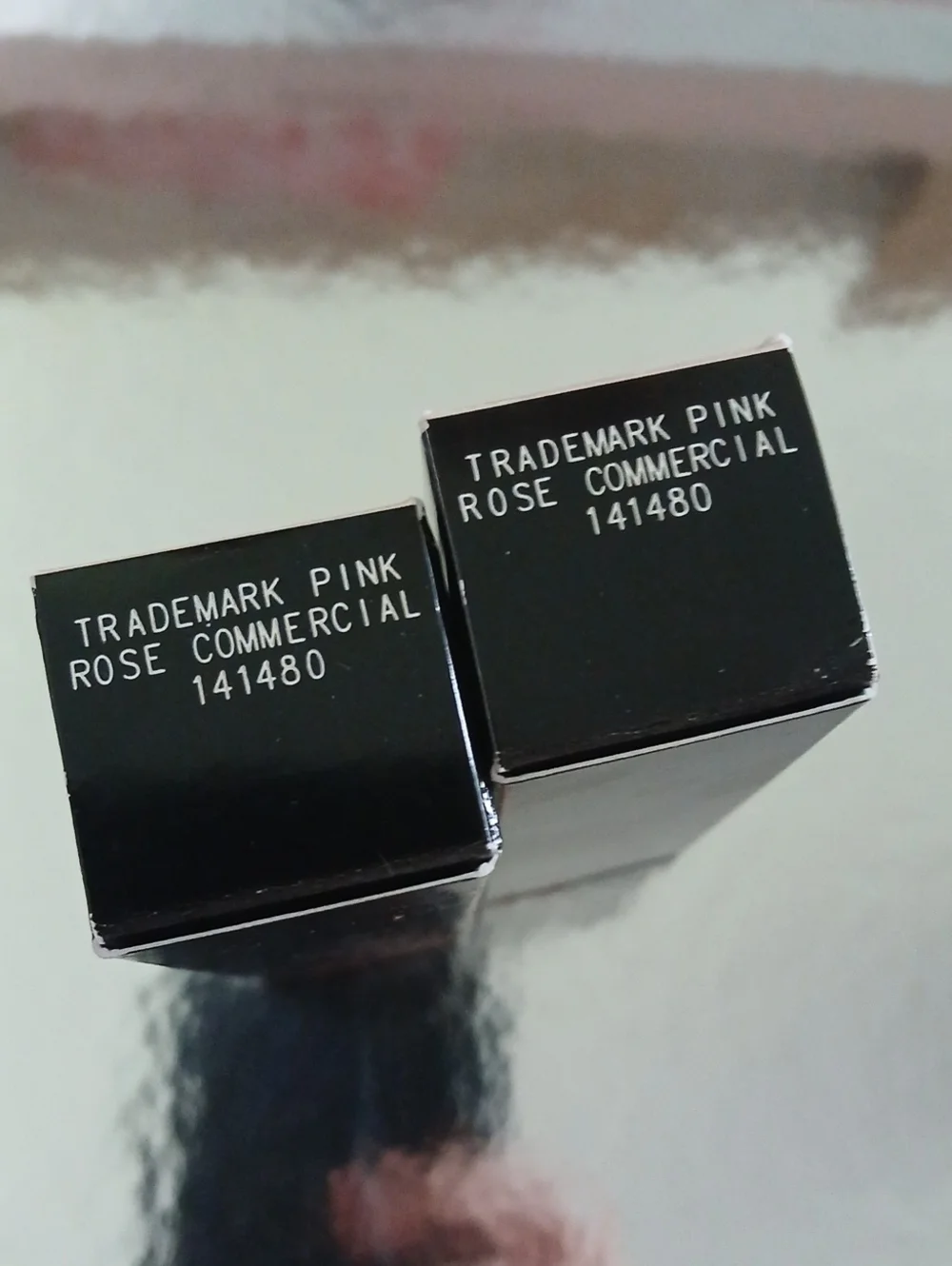 2 Mary Kay Pink  Lipsticks - Trademark Pink Gel Semi-Matte Lipstick New In Box
